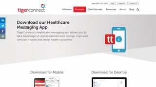 Download our Healthcare Messaging App | TigerText | TigerConnect