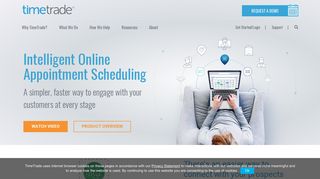 TimeTrade: Intelligent Online Appointment Scheduling