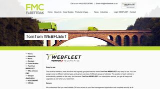 TomTom WEBFLEET - Fleet Management Software - FMC Fleet Trak