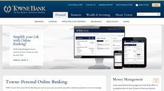 TowneBank | Personal Online Banking