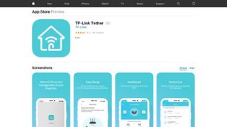 TP-Link Tether on the App Store - iTunes - Apple