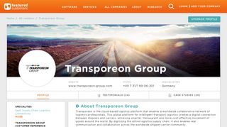 44 Customer Reviews & Customer References of Transporeon Group ...