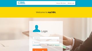 Member Login - CIBIL Score