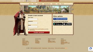 Register now for free! - The classic browser game Tribal Wars - play ...