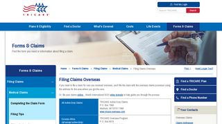 Filing Claims Overseas | TRICARE