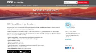 Load Board App - Truckers Edge