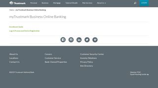 myTrustmark Business Online Banking