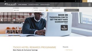 Tsogo Hotel Rewards | Member Exclusive Hotel Savings - Tsogo Sun