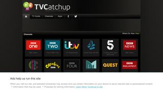 TVCatchup - Channels