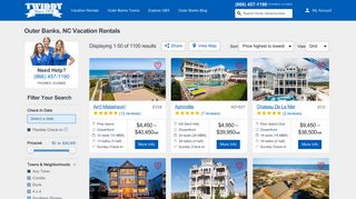 Browse Vacation Rentals In The Outer Banks, NC | Twiddy