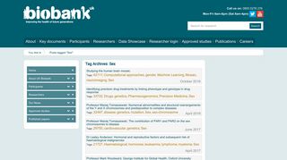 Sex | UK Biobank