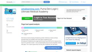 Access umalearning.com. Online Campus Login at Ultimate Medical ...