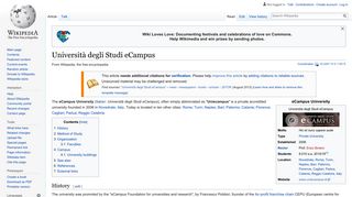 Università degli Studi eCampus - Wikipedia