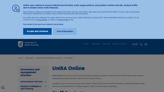 UniSA Online - About UniSA - University of South Australia