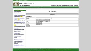 Search - University of Guyana - Current Students Login - Turkeyen ...