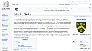 University of Regina - Wikipedia