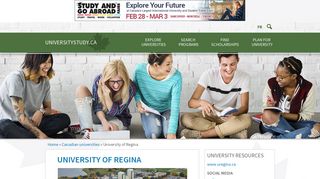 University of Regina | UniversityStudy.ca