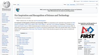 For Inspiration and Recognition of Science and Technology - Wikipedia