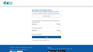 Parent Portal Login