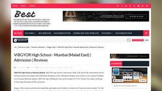 VIBGYOR High School - Mumbai (Malad East) | Admission | Reviews ...
