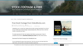 Free Stock Footage from VideoBlocks.com - Stock Footage For Free