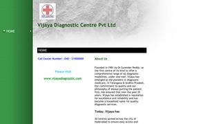 Vijaya Diagnostic Centre - Home