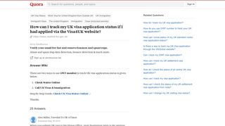 How to track my UK visa application status if I had applied via ...