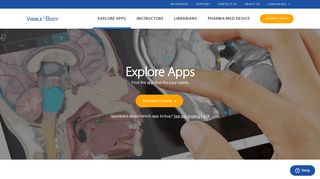 Visible Body - Browse anatomy, physiology, and pathology apps