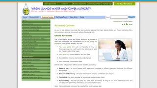 Payment Options - Virgin Islands Water and Power Authority