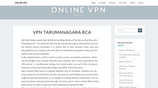 VPN Tarumanagara Bca – Online VPN