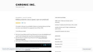 klikbca bisnis cisco ipsec vpn on android – chronic inc.