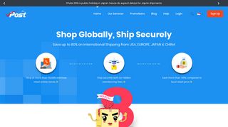 vPost | Shop, Ship Around the World and Save