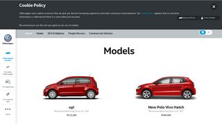 Volkswagen Models - Volkswagen South Africa