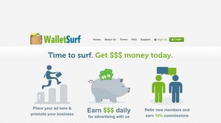 WalletSurf - just surf to earn, make money, surf for money, earn money ...