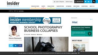 School photography business collapses | Insider Media Ltd