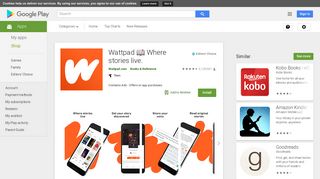 Wattpad Stories you'll love - Apps on Google Play
