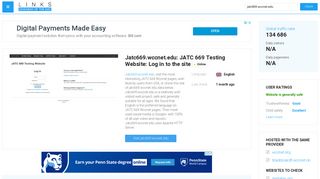 Visit Jatc669.wccnet.edu - JATC 669 Testing Website: Log in to the site.