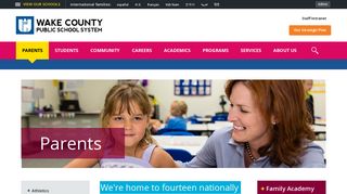 Parents / Homepage - Wake County Public Schools