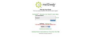 mail2web.com - Pick Up Your Email