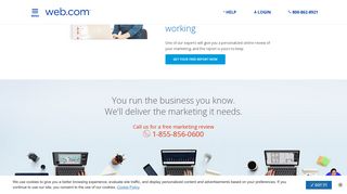Website Design and Online Marketing for Small Business | Web.com