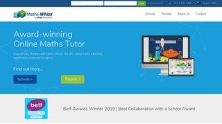 Maths-Whizz: Online Maths Tutoring for 5-13yr olds | Whizz Education