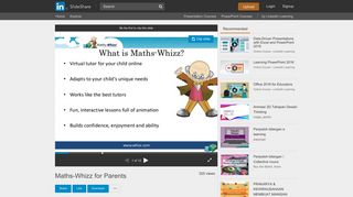 Maths-Whizz for Parents - SlideShare