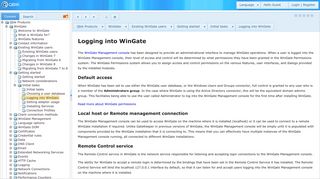 Logging into WinGate - Qbik Products