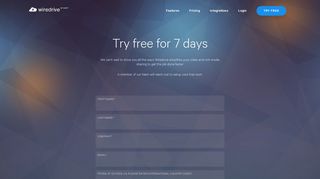 Try free - Wiredrive