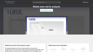 Wallet WISE. WISE | Login - Popular Website Reviews