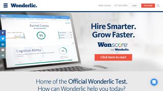 The Official Wonderlic Test Online | Wonderlic