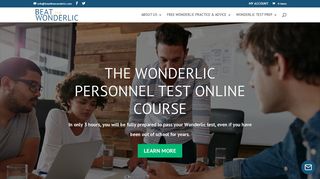 Beat the Wonderlic | The Leader in Wonderlic Test Prep