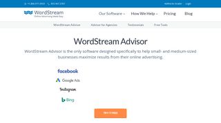 Our Software - WordStream