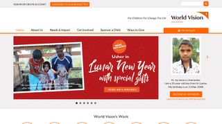 World Vision Singapore: Sponsor a Child with World Vision