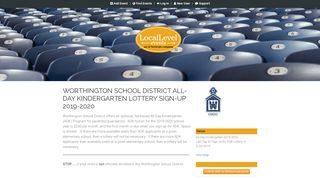 Local Level Events - Worthington School District All-Day Kindergarten ...